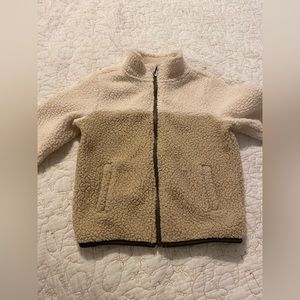 Old Navy cream fleece 4T
